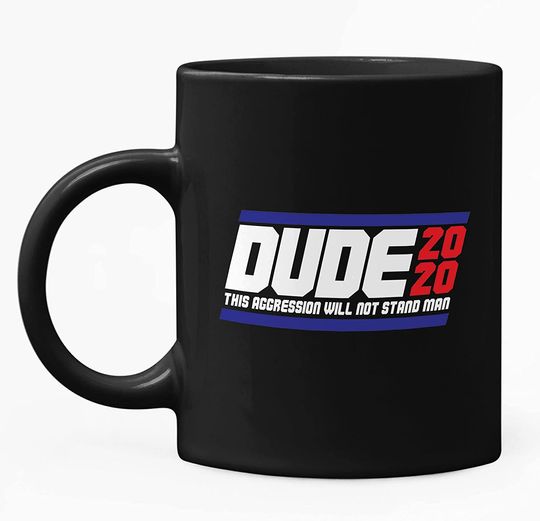 The Big Lebowski Dude Easy Voting Mug 11oz