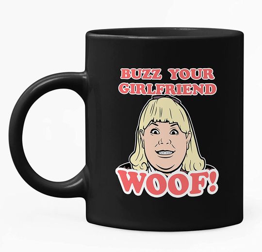 Home Alone Kevin McCallister Buzz Girl Is Woof Mug 15oz
