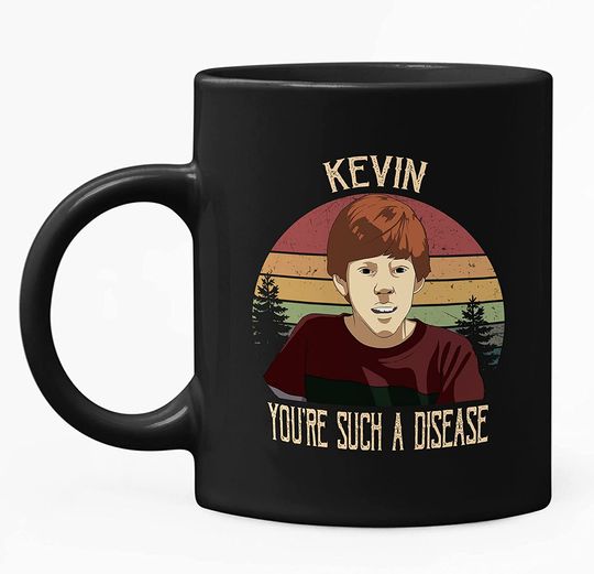Home Alone Jeff McCallister Kevin You're Such A Disease Circle Mug 15oz