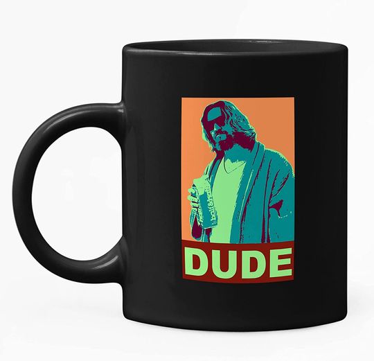 The Big Lebowski Dude Propaganda Mug 15oz