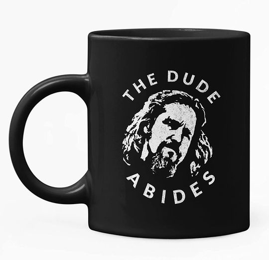 The Big Lebowski The Dude Abides  Mug 11oz