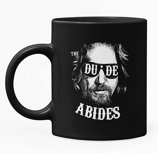 The Big Lebowski The Dude Abides  Mug 11oz
