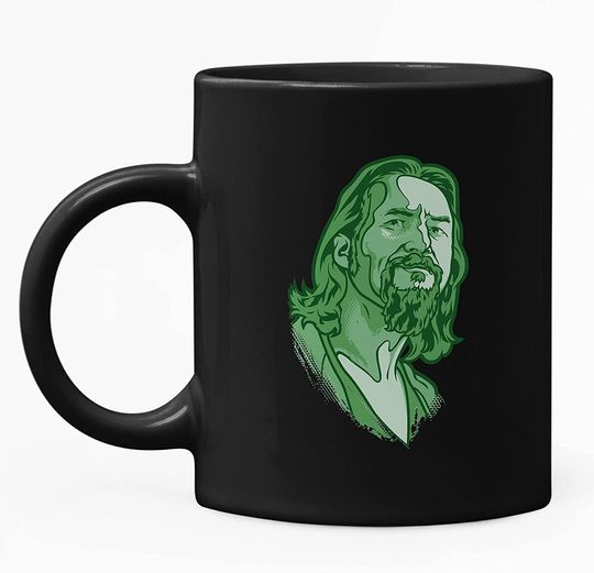 The Big Lebowski The Dude Green Mug 11oz