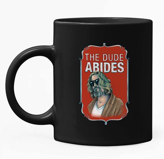 The Big Lebowski The Dude Abides Mug  11oz