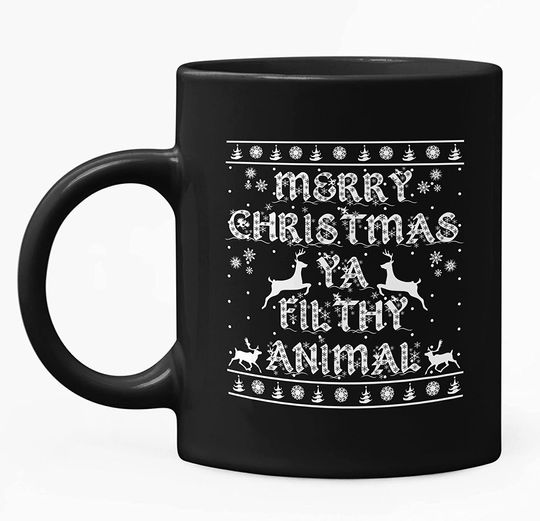 Home Alone Merry Christmas Ya Filthy Animal  Mug 11oz