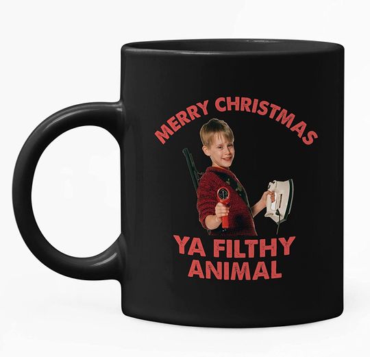 Home Alone Kevin McCallister Smile Face Mug 15oz