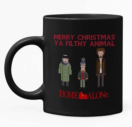 Home Alone Beautiful Merry Gift Art Mug 11oz