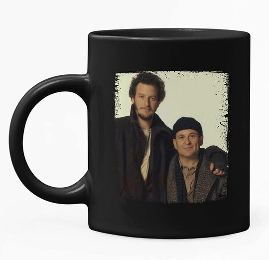 Home Alone Two Men Harry x Marv Art Happy Mug 11oz