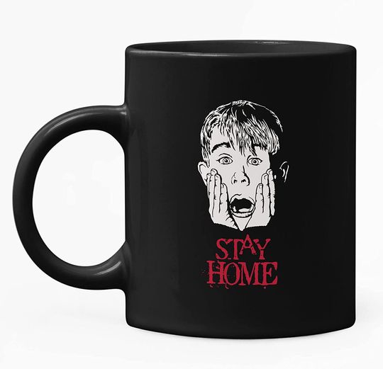 Home Alone Kevin McCallister Stay Home Mug 11oz