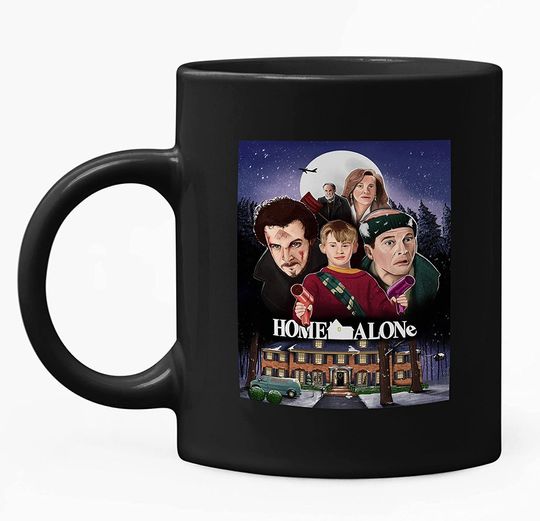 Home Alone Poster Movie  Mug 15oz