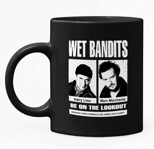 Home Alone Wet Bandits Harry x Marv Mug 11oz
