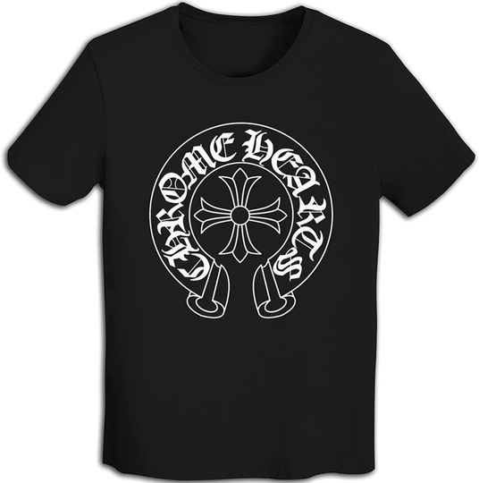 Chrome Heart 3D Printed Unisex T-Shirt Crew Neck Shirt