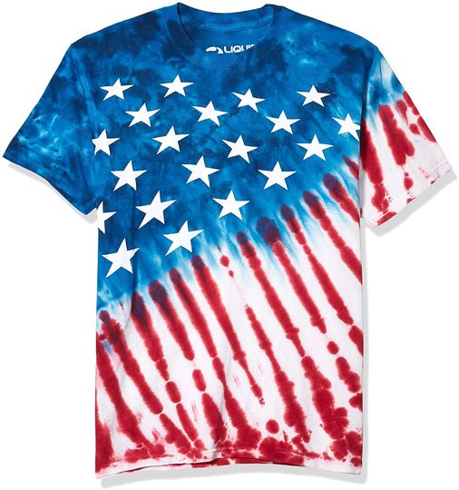 Liquid Blue Men's Stars and Stripes T-Shirt