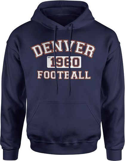 Football Fans Est.1960 Old School Vintage Style Classic Unisex NuBlend Hooded Sweatshirt