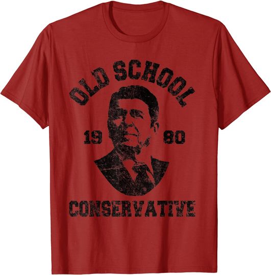 Republican Tank Top Old School Conservative Ronald Reagan 1980