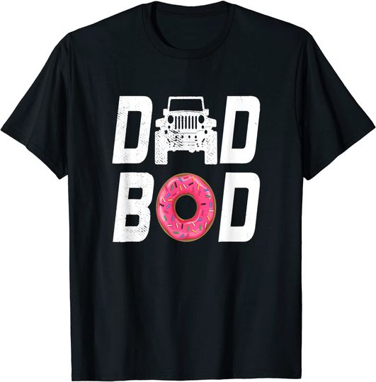 Jeep-Dad Bod Father's Day T-Shirt