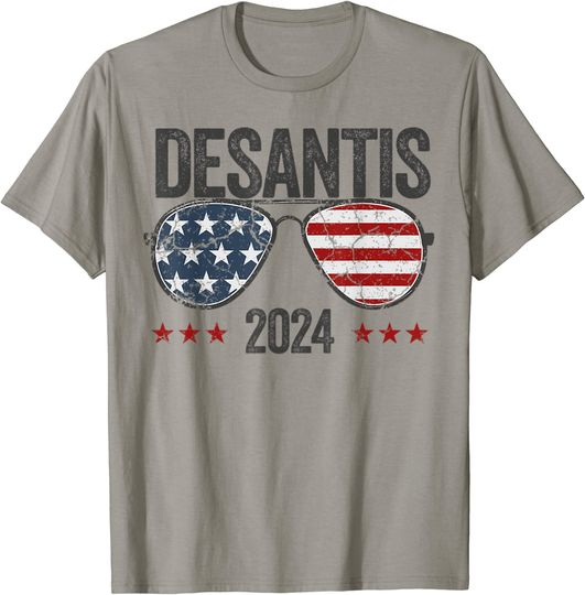 Men Make America Florida DeSantis 2024 Republican President T-Shirt