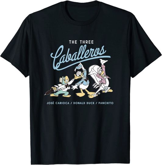 Retro The Three Caballeros Duck T Shirt