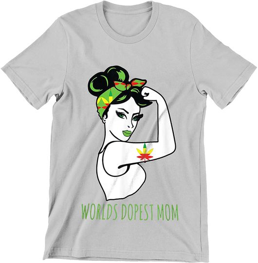 World's Dopest Mom Marijuana Mothers Day Shirt