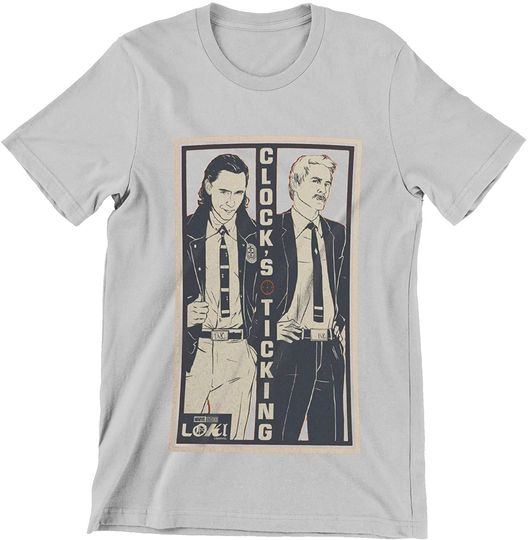 Loki and Mobius Clock's Ticking Shirt