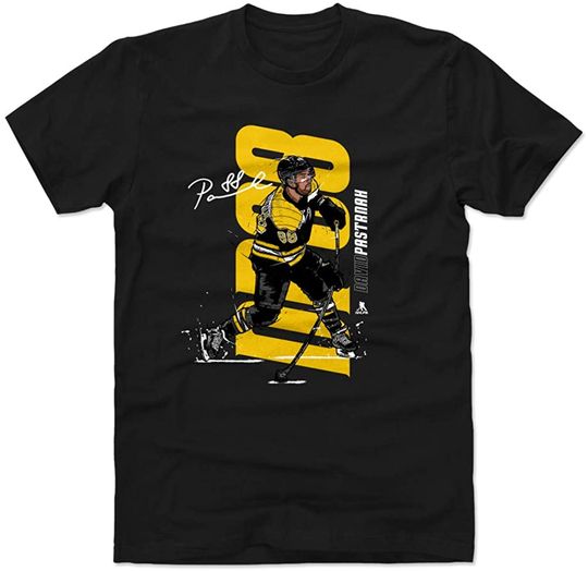 David Pastrnak Shirt - Boston Hockey Men's Apparel - David Pastrnak Vertical