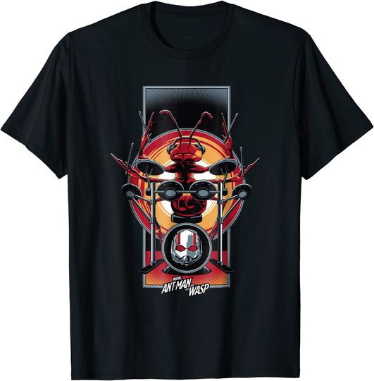 Marvel Ant-Man & Wasp Ant Drummer Graphic T Shirt