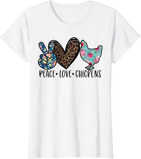Discover Peace Love Chickens Quote for Chicken Lover Teen Girls Hoodie