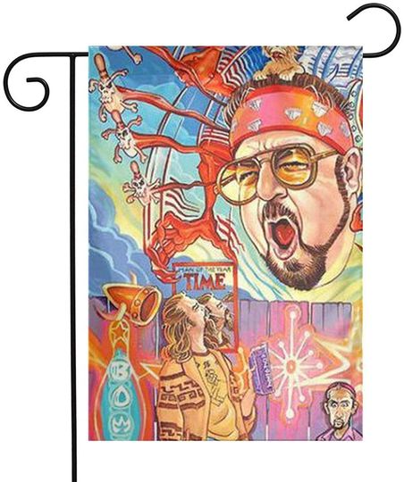 The Big Lebowski Garden Flags for Patio Lawn Outdoor Home Decoration