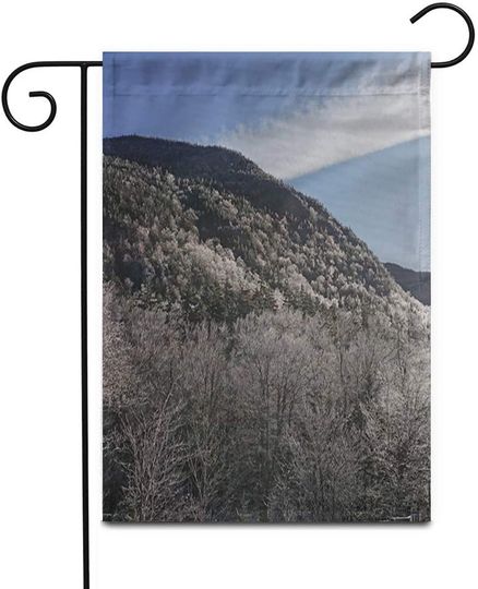 Garden Flag Fish Striped Bass Outline Color Vintage Sea White American Outdoor Home Decor Yard Flags Banner for Patio Lawn