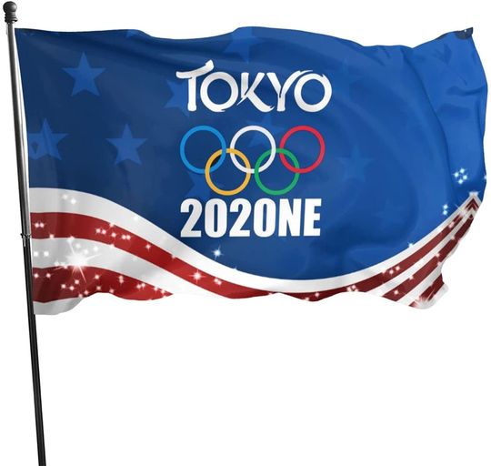 Tokyo Olympics 2021 Flags Outdoor Indoor
