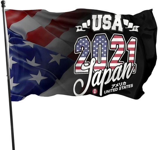 Smani Tokyo Olympics 2021 USA Team Supporter Flags