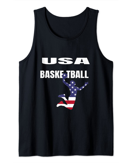 Basketball USA 2021Summer Olympics Games Tank Top