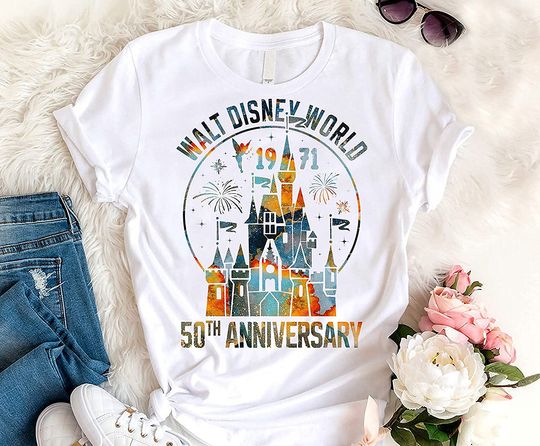 Disney 50th Anniversary WDW Long Sleeves