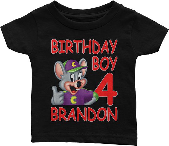 Family Personalize Chucky Cheese Birthday Shirt