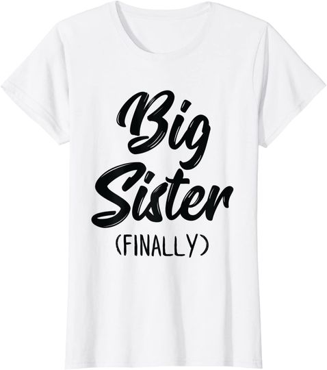 Discover Big Sister Finally Hoodie Girls Kids Toddlers Big Sister 2021 Hoodie