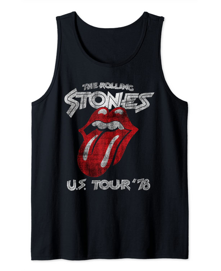 Rolling Stones Women's US Tour 78 Tank Top