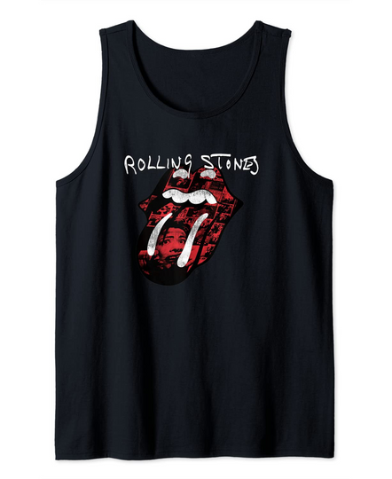 The Rolling Stones Exile Collage Tongue Tank Top
