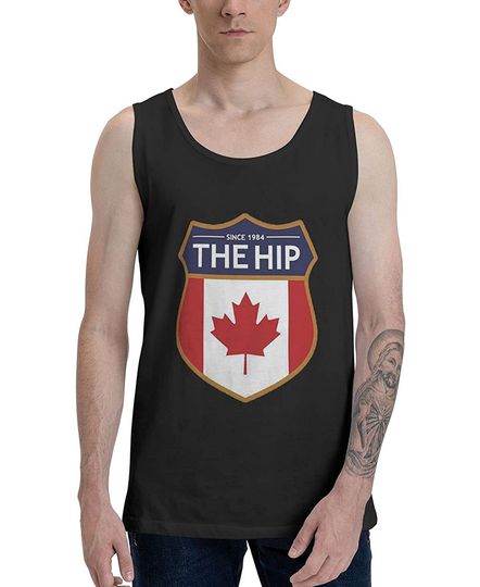 The Tragically Hip Tank Top Men's Summer Vest Gym Fitness Sleeveless