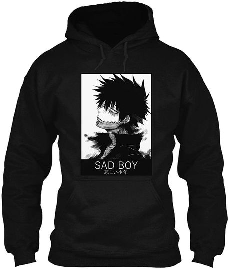 Dabi Boku No Hero Academia Sad Boy T Shirt for Men Women Unisex Shirt Long Sleeve Tank Top Crewneck Sweatshirt Hoodie