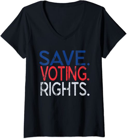 Save Voting Rights Pro Democracy Long Sleeves