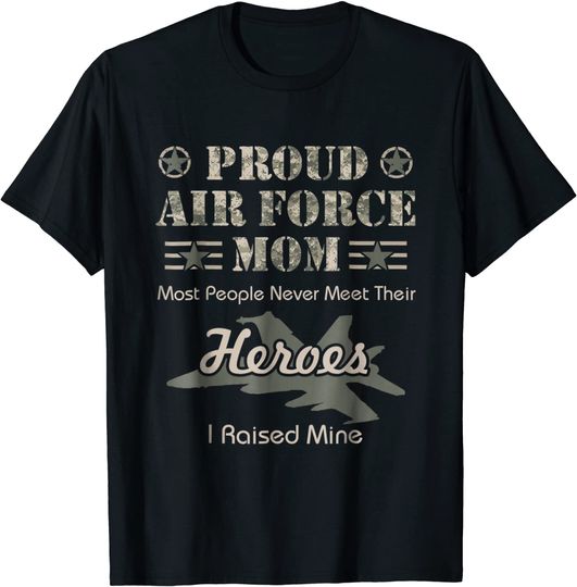 Proud Air Force Mom T Shirt