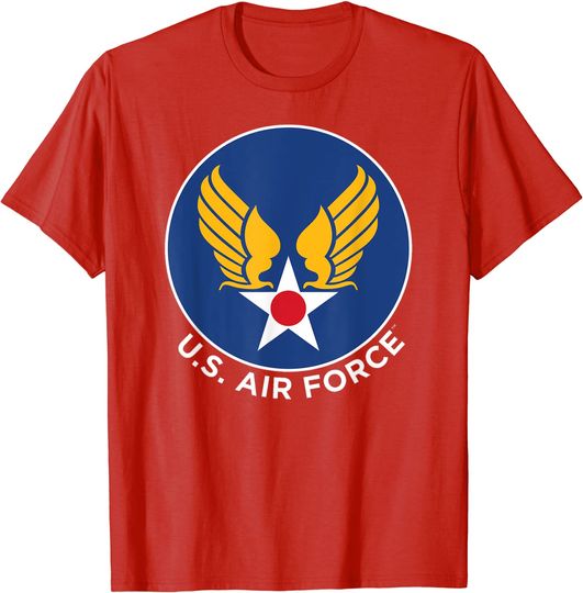 Marvel Captain Marvel U.S. Air Force Badge Graphic T Shirt