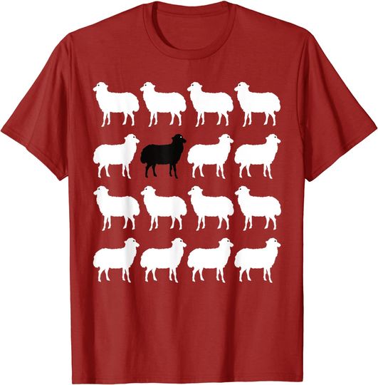 Holiday Black Sheep Sweater Memorabilia Gift T-Shirt