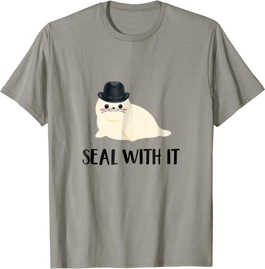 White Sea Lion T-Shirt Seal With It T Shirt