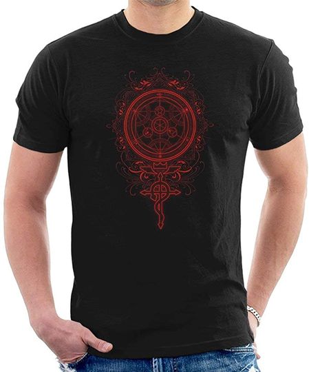 Full Metal Alchemist The Art of Alchemy Men's T-Shirt