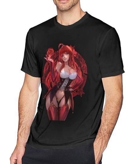 Anime High School DxD Rias Gremory T Shirt Men's O Neck