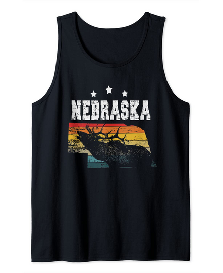 Vintage Nebraska Hunter Tank Top