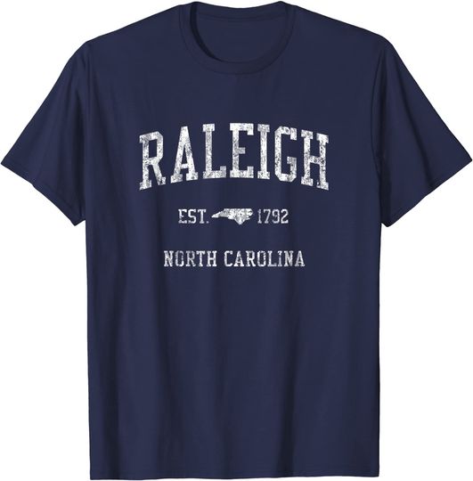 Raleigh North Carolina NC T Shirt