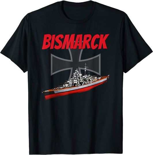 World War 2 German Bismarck Ship Model I Premium T Shirt