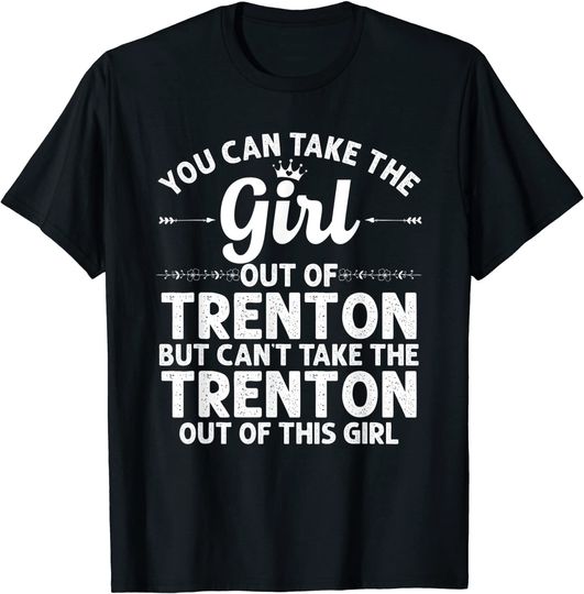 Girl Out Of NJ NEW JERSEY Gift Home Roots USA T-Shirt